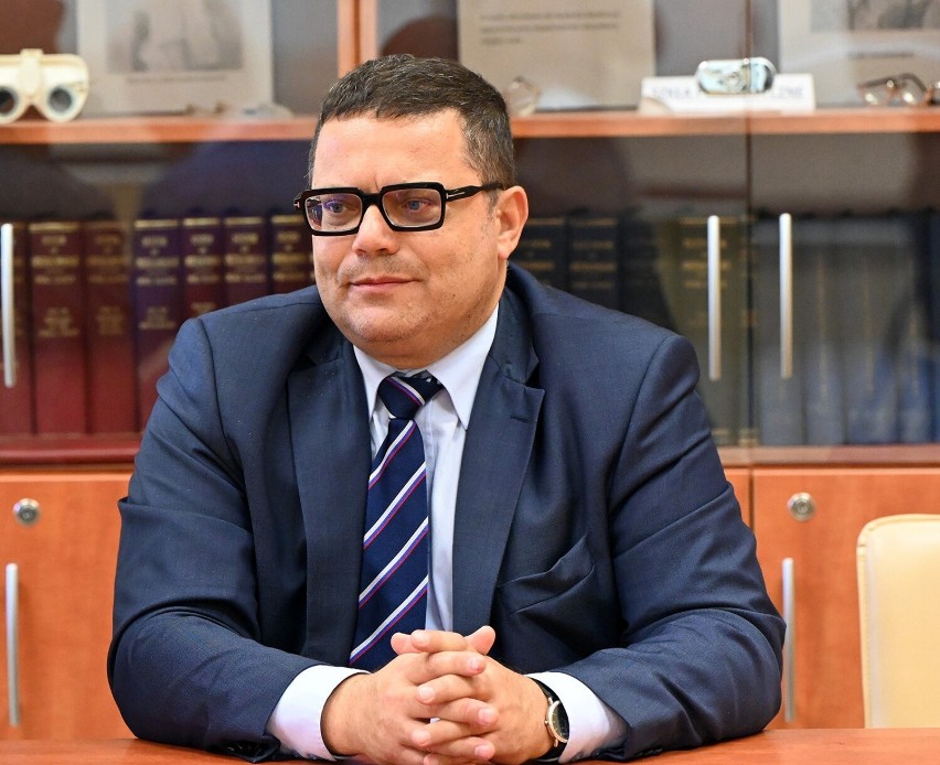 Prof. Jerzy Samochowiec, prorektor PUM ds. nauki