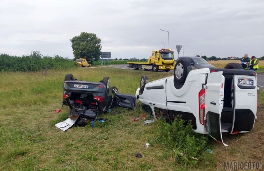Wypadek na A4 w Krapkowicach