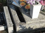 Zdewastowany cmentarz w Zabrzu: Sprawcami są czterej chłopcy