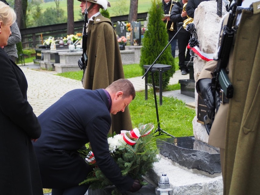 Podhale. W Cichem stanął pomnik poświęcony żołnierzom oddziału Wojciecha Duszy "Szaroty" 