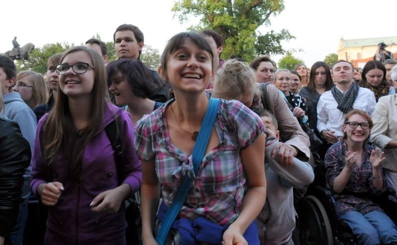 Koncert Chwały na placu Litewskim