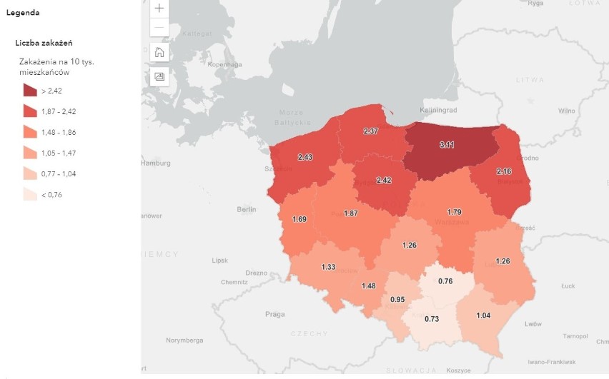 Sposród czterech powiatów Małopolski zachodniej, najwięcej...