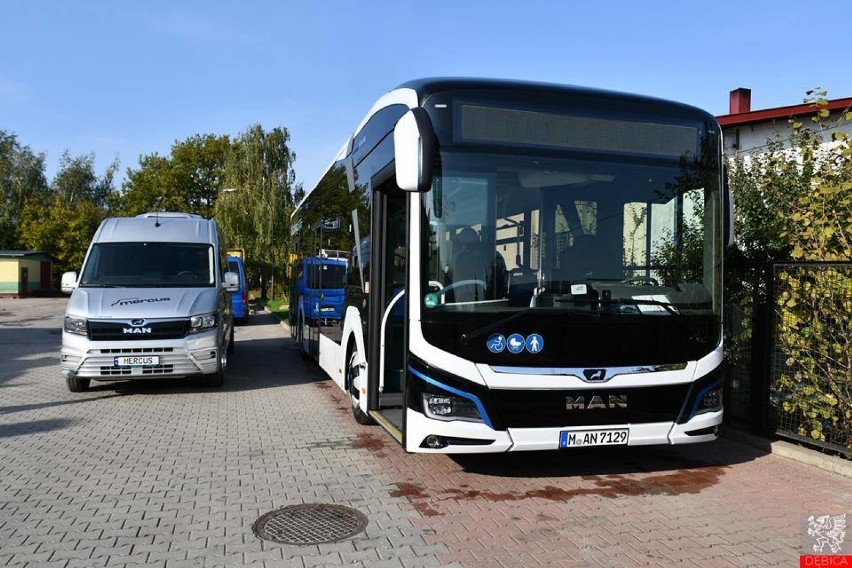 Elektroautobusy w Dębicy? Firma MAN Truck & Bus Polska zaprezentowała nowe modele miejskich autobusów elektrycznych