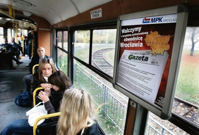 Od poniedziałku nasz list do rządu będzie można przeczytać w tramwajach i autobusach