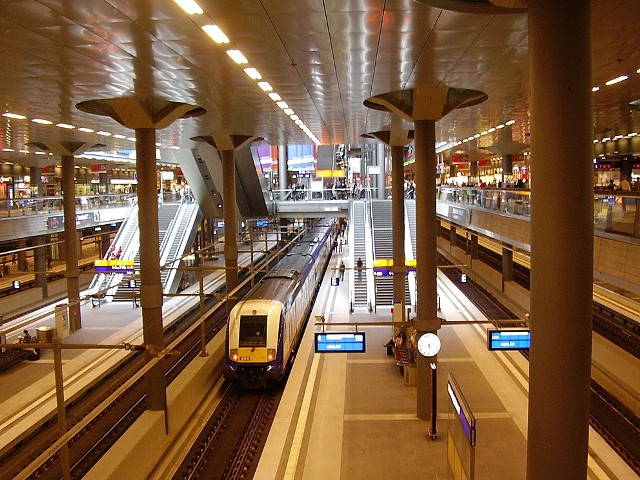 Dworzec kolejowy w Berlinie