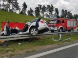 Tragiczny wypadek na autostradzie A1. Jedna osoba nie żyje. Droga zablokowana