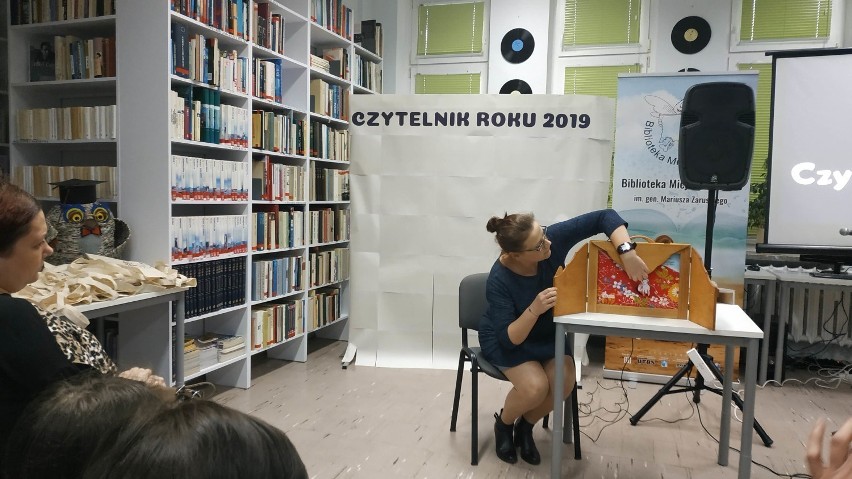 Na zdjęciach: Gala "Czytelnik Roku 2019" w Bibliotece w...