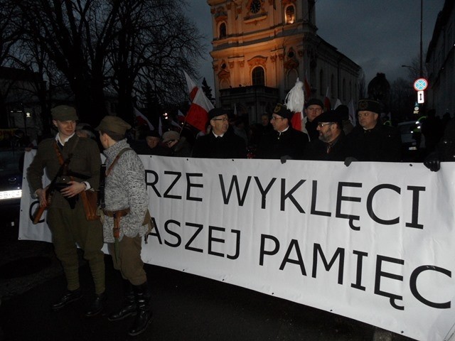 Marsz Żołnierzy Wyklętych w Bielsku-Białej