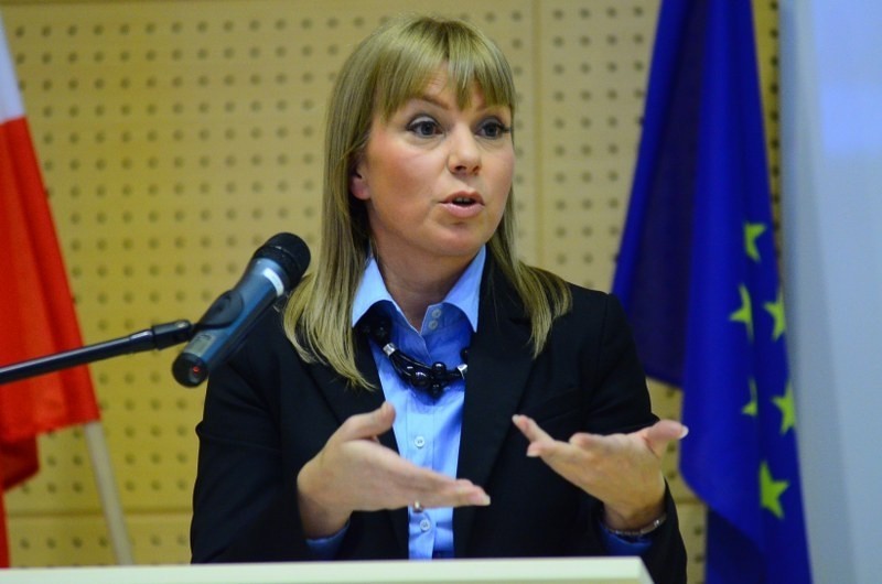 Minister rozwoju regionalnego Elżbieta Bieńkowska