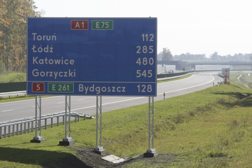 A1 coraz dłuższa. Z Gdańska do Łodzi dojedziemy w 127 minut!