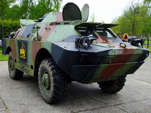 We Wrocławiu zarejestrowano w tym roku także taki pojazd opancerzony - BRDM2-RS