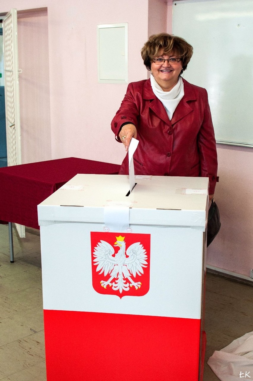 Grażyna Kohut popierana przez PSL głosowała w wyborach