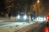 Na Lubelszczyźnie znów pada śnieg. W Lublinie są korki. Będzie ślisko (ZDJĘCIA)