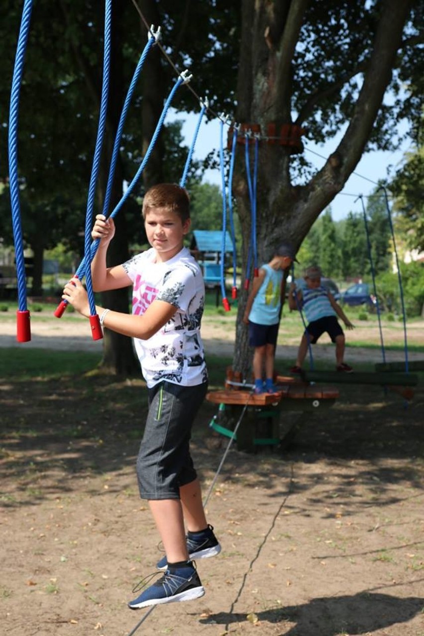 Park linowy w Rychliku już otwarty. Robi furorę!