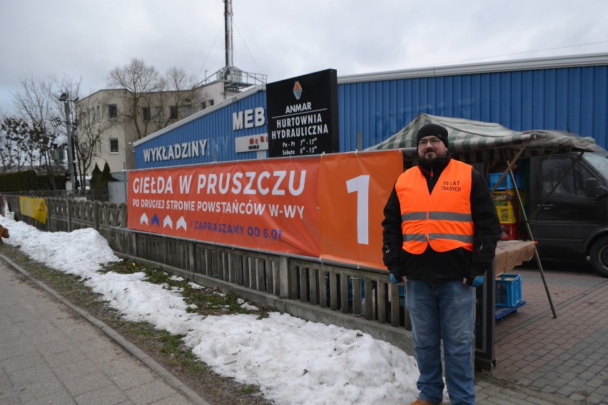 Dzisiaj pierwszy dzień handlu na nowej giełdzie w Pruszczu Gdańskim [ZDJĘCIA]