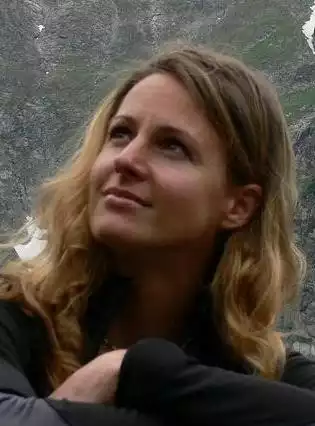Klaudia Tasz, mistrzyni Polski w skialpinizmie, również goniła po górach żużlowców Betardu Sparty.