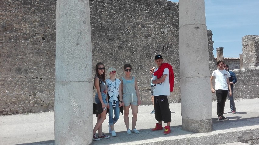 Uczniowie ZST w Lipnie zwiedzali słoneczną Italię i uczestniczyli w warsztatach [zdjęcia]