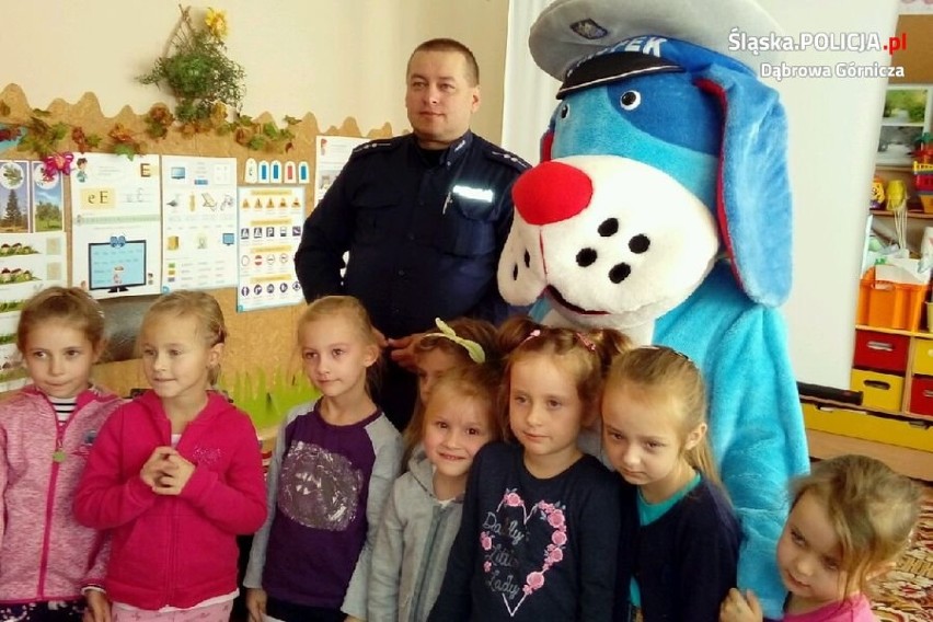 Akcja "Bezpieczny przedszkolak" w Dąbrowie Górniczej 