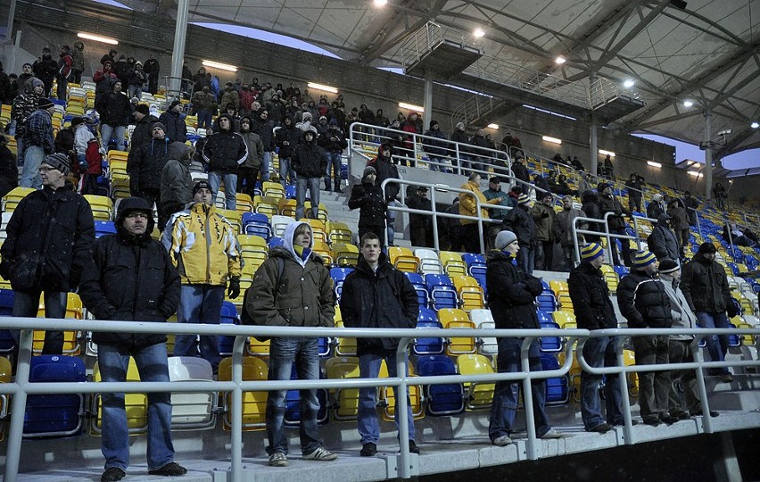 Pierwszy trening Arki Gdynia na nowym stadionie