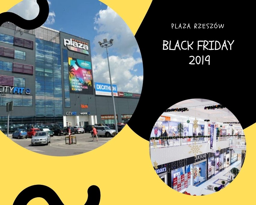 Promocje na Black Friday 2019 w Plaza Rzeszów [LISTA SKLEPÓW]