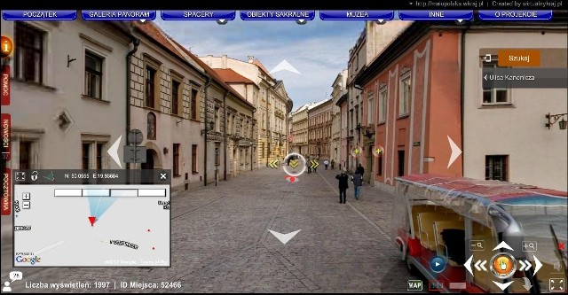 Wirtualny spacer ulicą Kanoniczą