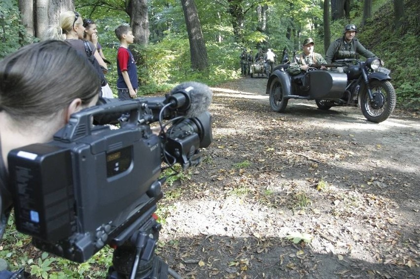 Filmowcy na Zamku Grodno