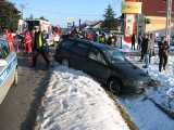 Wypadek w Dąbrowie Tarnowskiej: kierowcy trafili do szpitala [ZDJĘCIA]