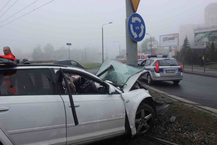 Śmiertelny wypadek na skrzyżowaniu Broniewskiego i...