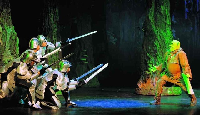 Musicalowy "Shrek" w Teatrze Muzycznym w Gdyni to pełne rozmachu, efektowne widowisko