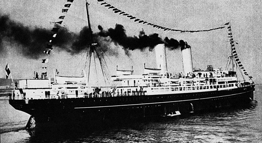 W okresie wojny na ORP Gdynia przemianowano parowy statek...