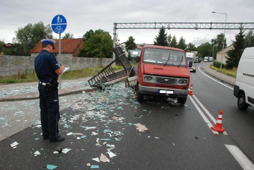 Skowarcz: Wypadek na drodze nr 91 [FOTO]