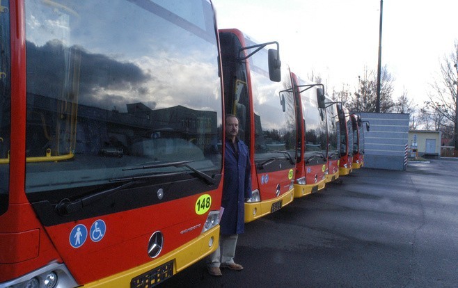 Nowe autobusy w MZK w Bielsku-Białej
