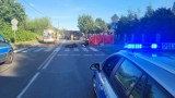Wypadek na południe od Warszawy. Na drodze krajowej nr 48 zderzyły się motocykl i skuter. Kierowcy pojazdów nie żyją