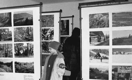 Na inaugurację ekolodzy przygotowali wystawę fotograficzną.  /  TOMASZ WOLFF