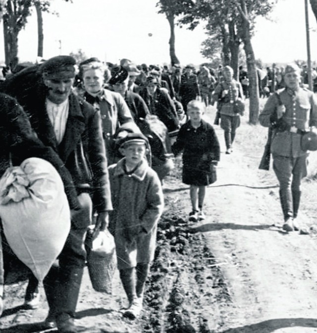 Pierwszymi ofiarami niemieckich wysiedleń stali się mieszkańcy Pomorza i Wielkopolski