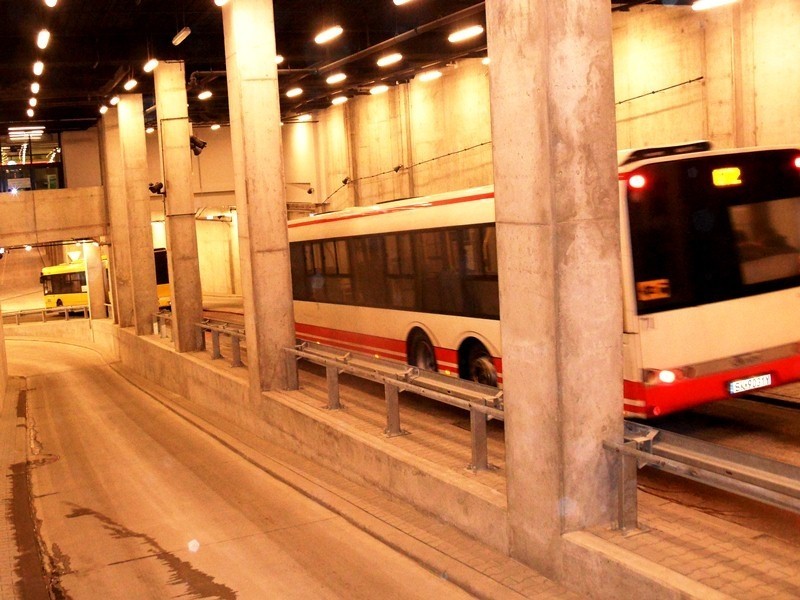 Otwarcie dworca autobusowego i tunelu w Katowicach