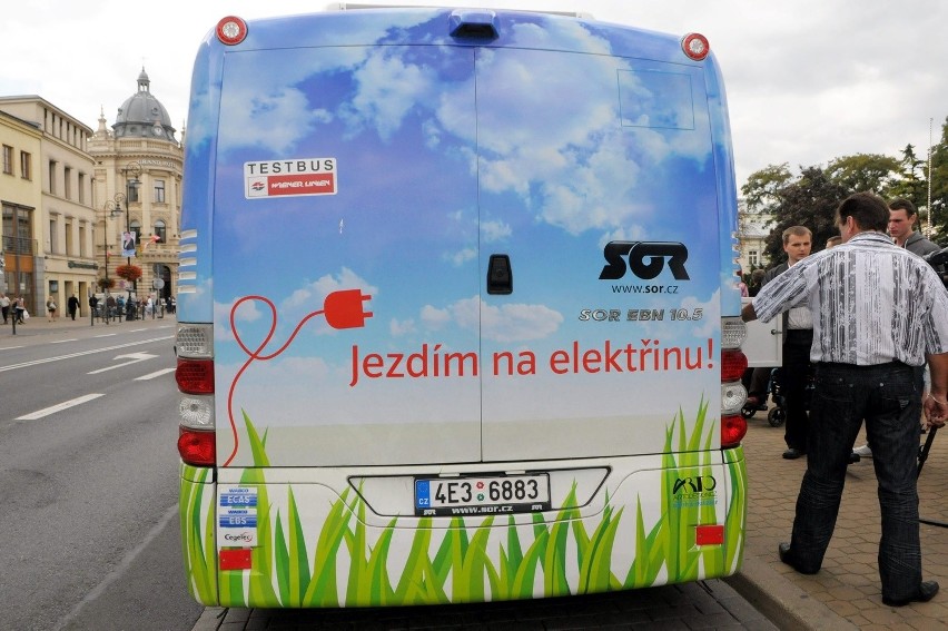 Pol-Mot Warfama pokazała w Lublinie elektryczny autobus