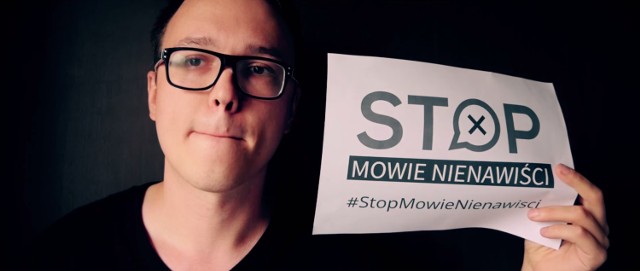 Krzysztof Gonciarz włączył się w kampanię #StopMowieNienawiści