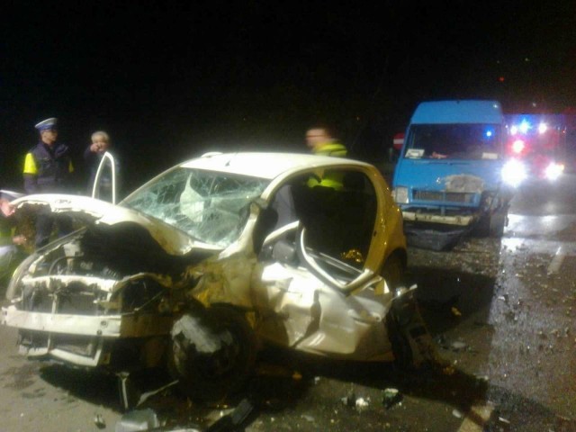 Wypadek na drodze krajowej nr 91 w Pruszczu Gdańskim