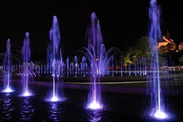 Pokaz fontann