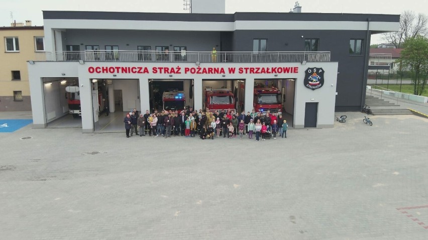 Gmina Radomsko. OSP w Strzałkowie do akcji wyjeżdża z nowej strażnicy