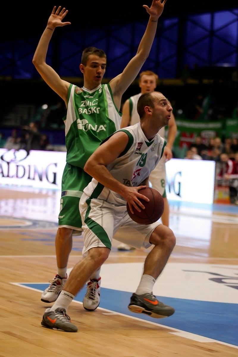 Koszykówka: Śląsk Wrocław - Znicz Pruszków 75:69 (ZDJĘCIA)