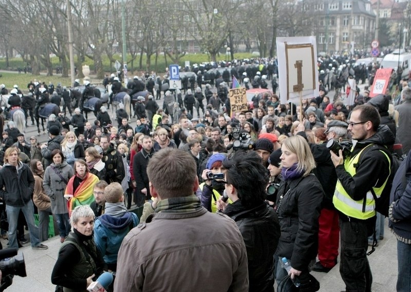 Podczas Marszów Równości w Poznaniu co roku w mobilizacji są...