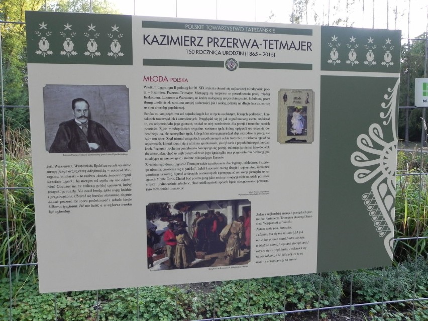 Fragment wystawy w Parku Miejskim w Ostrowcu Świętokrzyskim.