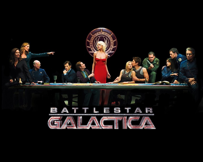 "Battlestar Galactica" - lata produkcji: 2004 - 2009, ilość...