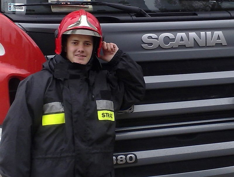 Błażej Plichta: Swój pierwszy strażacki raz przeżył na letniej scenie w Gdyni