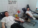 Krotoszyn - Strażacy ratują ludzi oddając krew. ZDJĘCIA