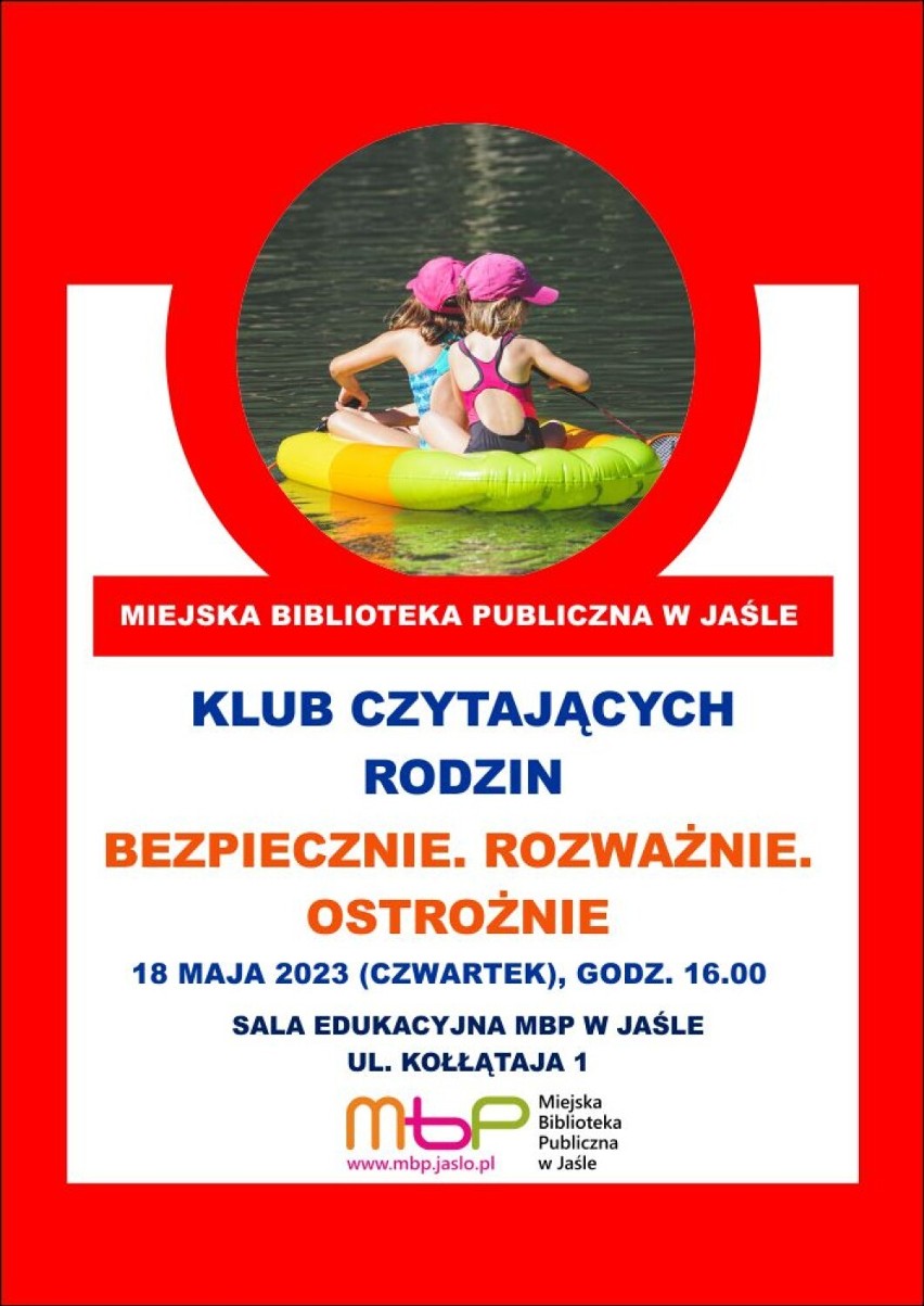Spotkanie Klubu Czytających Rodzin w MBP w Jaśle