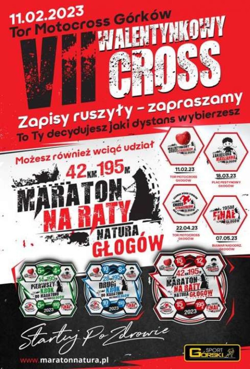 Plakat promujący Maraton na Raty