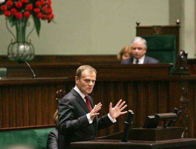 Premier Tusk i Prezydent Kaczyński.